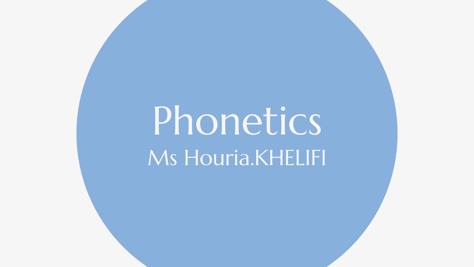Corrective & Articulatory Phonetics